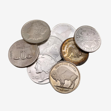1 oz Pure .999 SILVER GENERIC ROUND Random Round Random Mint