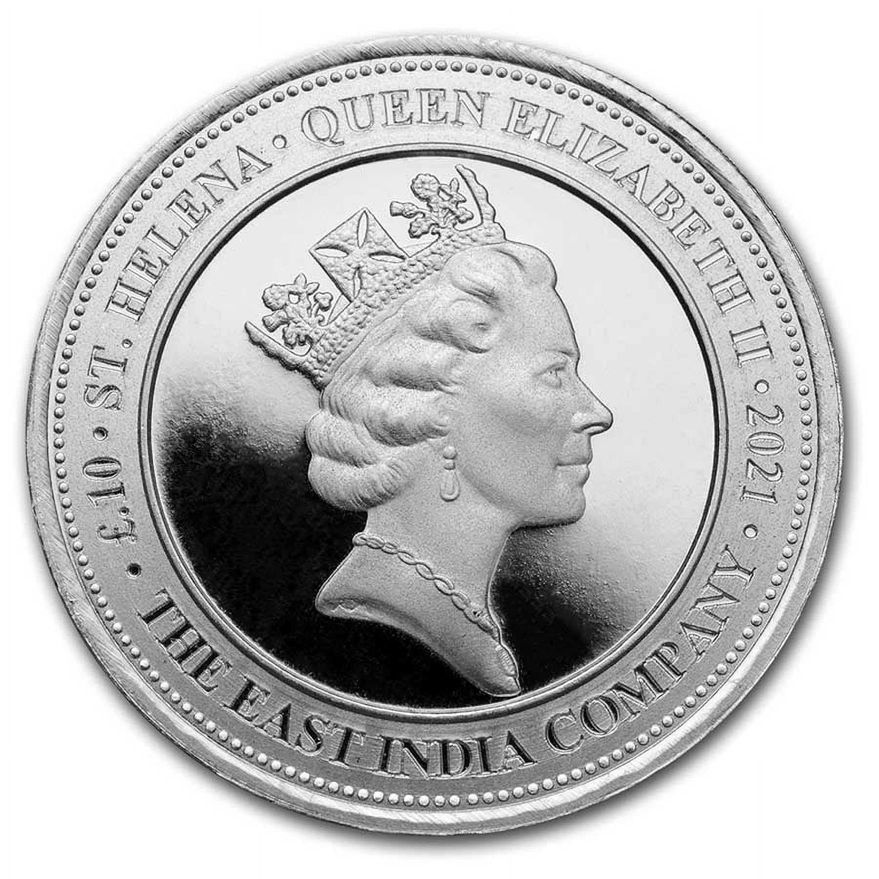 1/10 oz ST HELENA Guinea Silver Coin 2021 | OZB