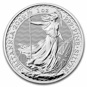 2022 Britannia 1oz Silver Coin BU - OZB