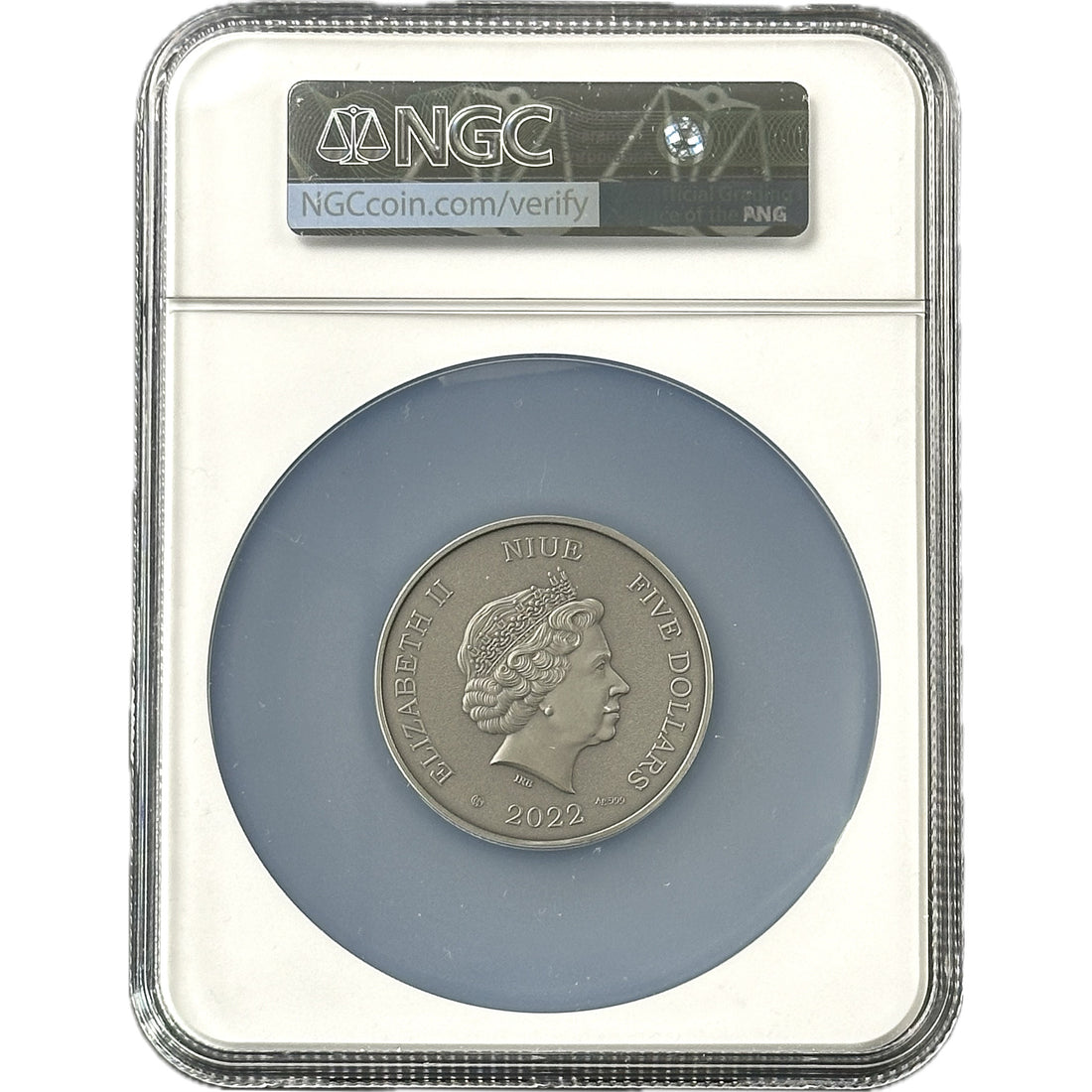 2022 2 oz WILD SCENERY Silver Coin MS 70 Nature - Niue - OZB