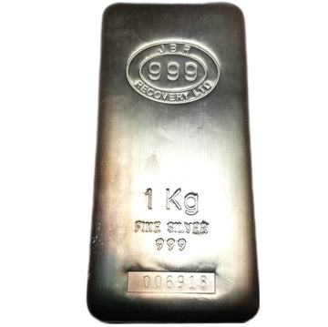 1 Kilo .999 Silver Bar (Random) - OZB