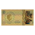 2022 Cook Islands REMEMBRANCE Threads of Light 24k Gold Note - OZB