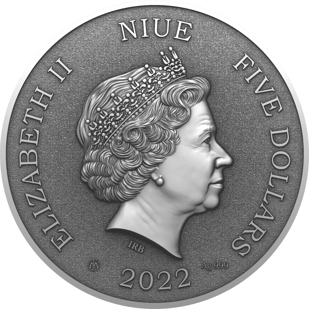 2022 2 oz WILD SCENERY Silver Coin Nature - Niue - OZB