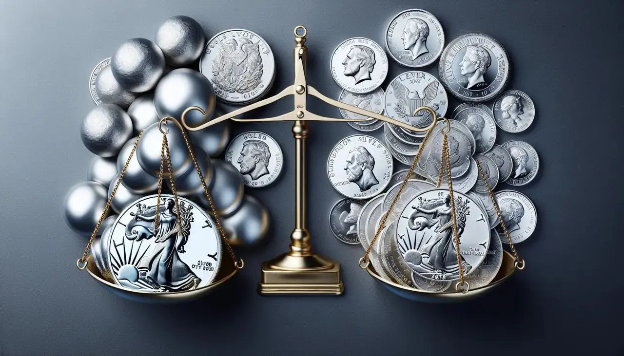 Investing in Silver Rounds vs. Coins: What You Need to Know | Oz Bullion