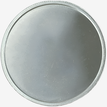 1/2 oz Silver Blank Compass Round with a smooth, blank reverse, ideal for custom engravings. Made of .999 fine silver, perfect for collectors and investors.