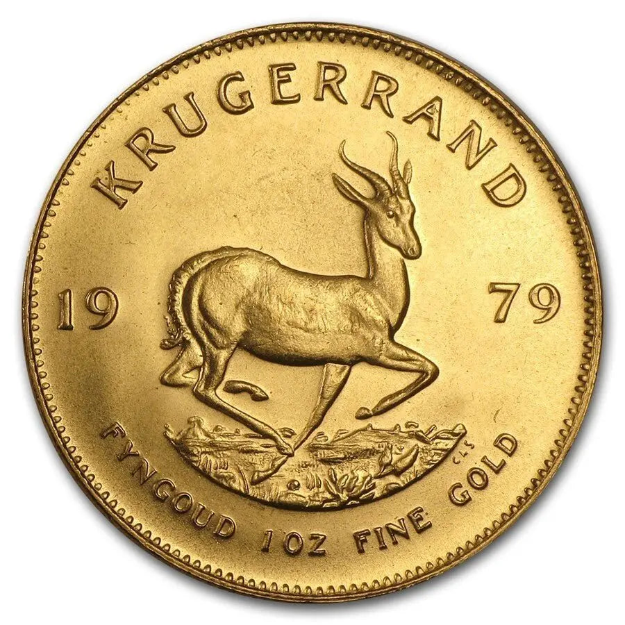 1 oz KRUGERRAND Gold Coin (Random Year) - Oz Bullion