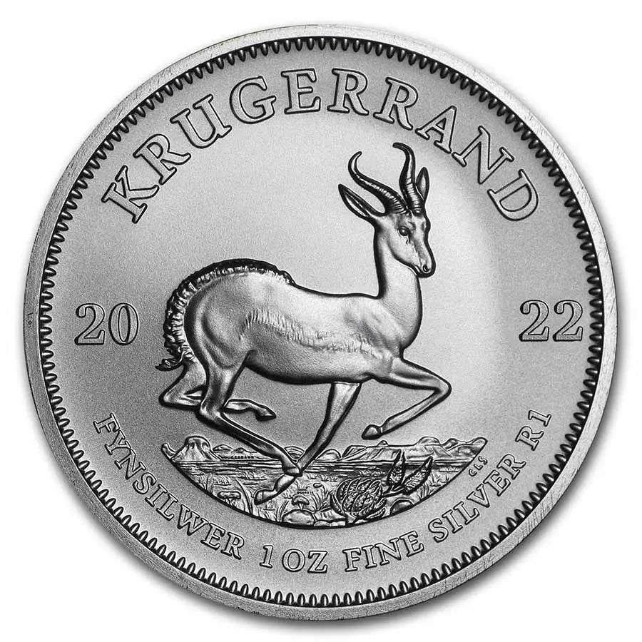 1 oz KRUGERRAND Silver Coin (Random Year) - Oz Bullion