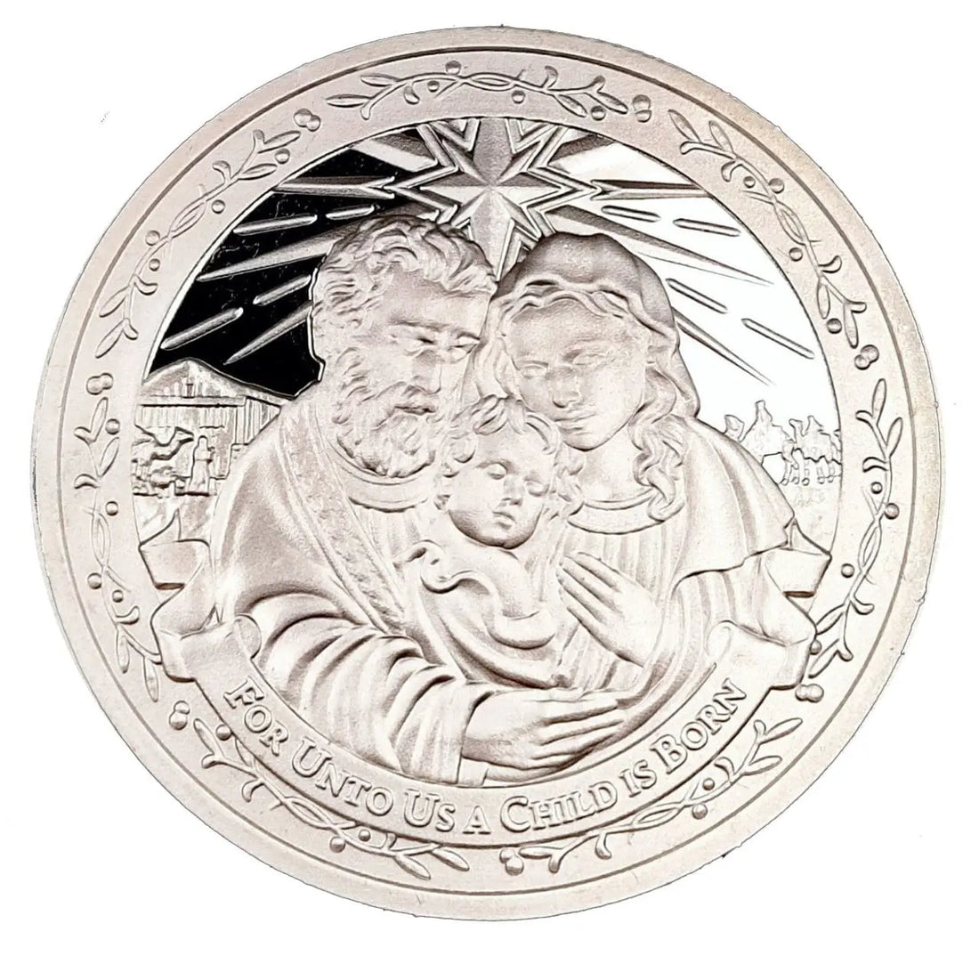 1 oz NATIVITY Silver Round - OZ Mint - Oz Bullion