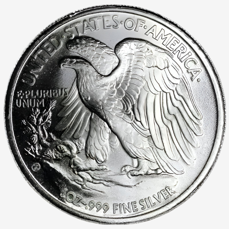 1 oz Silver WALKING LIBERTY Round (OZ Mint)