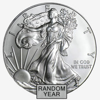1 oz Silver AMERICAN EAGLE Coin (Random Year)