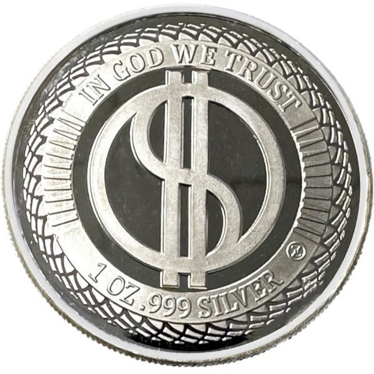 1 oz ATLAS Silver Round - OZ Mint - OZB