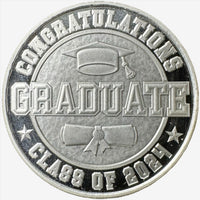 1 oz CLASS OF 2024 GRADUATE Silver Round - OZ Mint - Oz Bullion