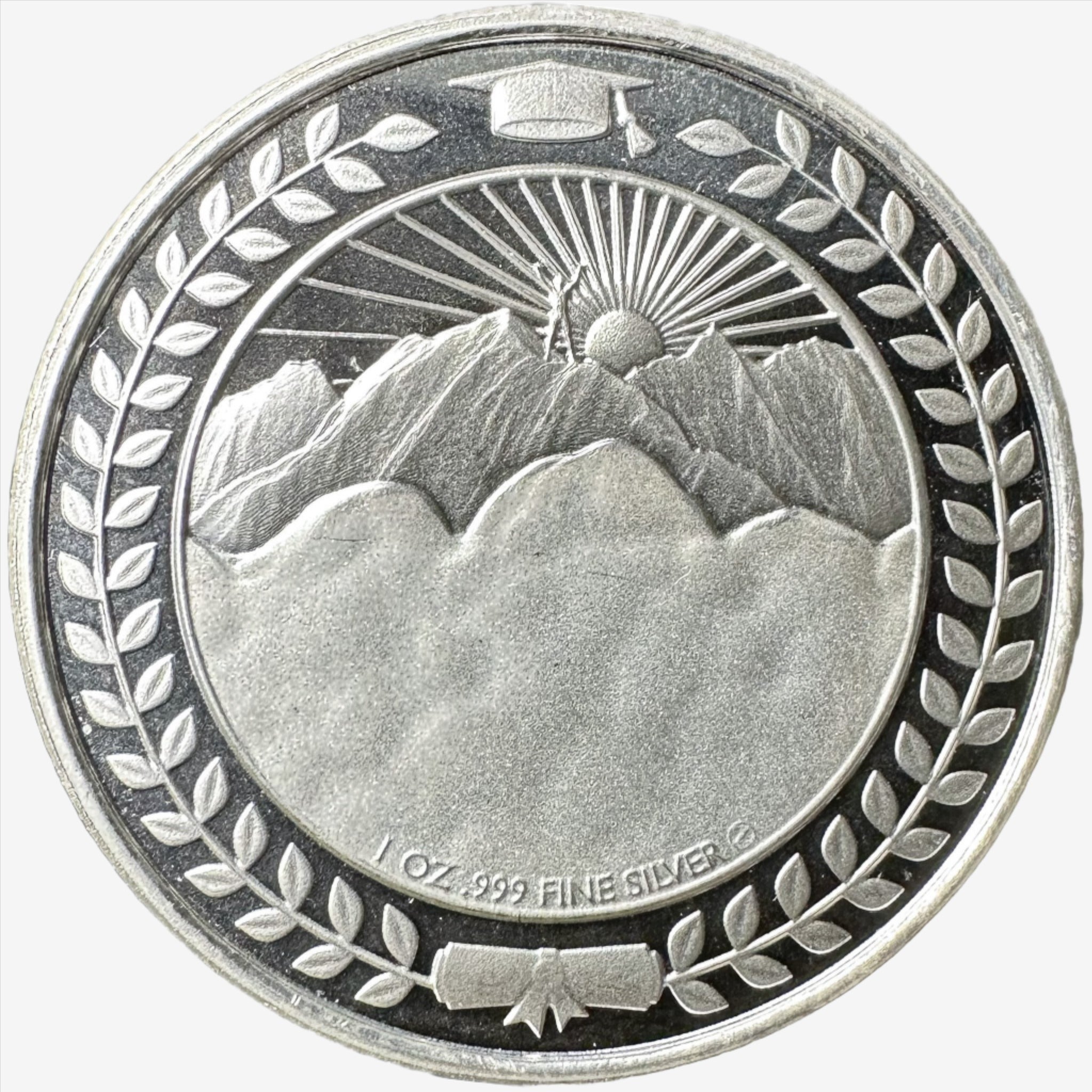 1 oz CLASS OF 2024 GRADUATE Silver Round - OZ Mint - Oz Bullion