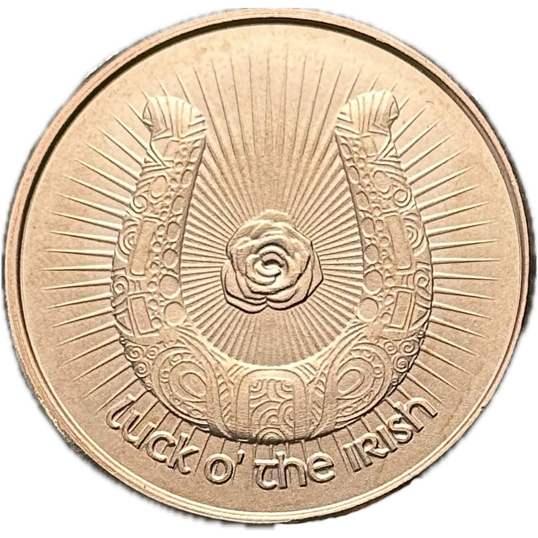 1 oz LUCK OF THE IRISH Copper Round - OZ Mint - OZB