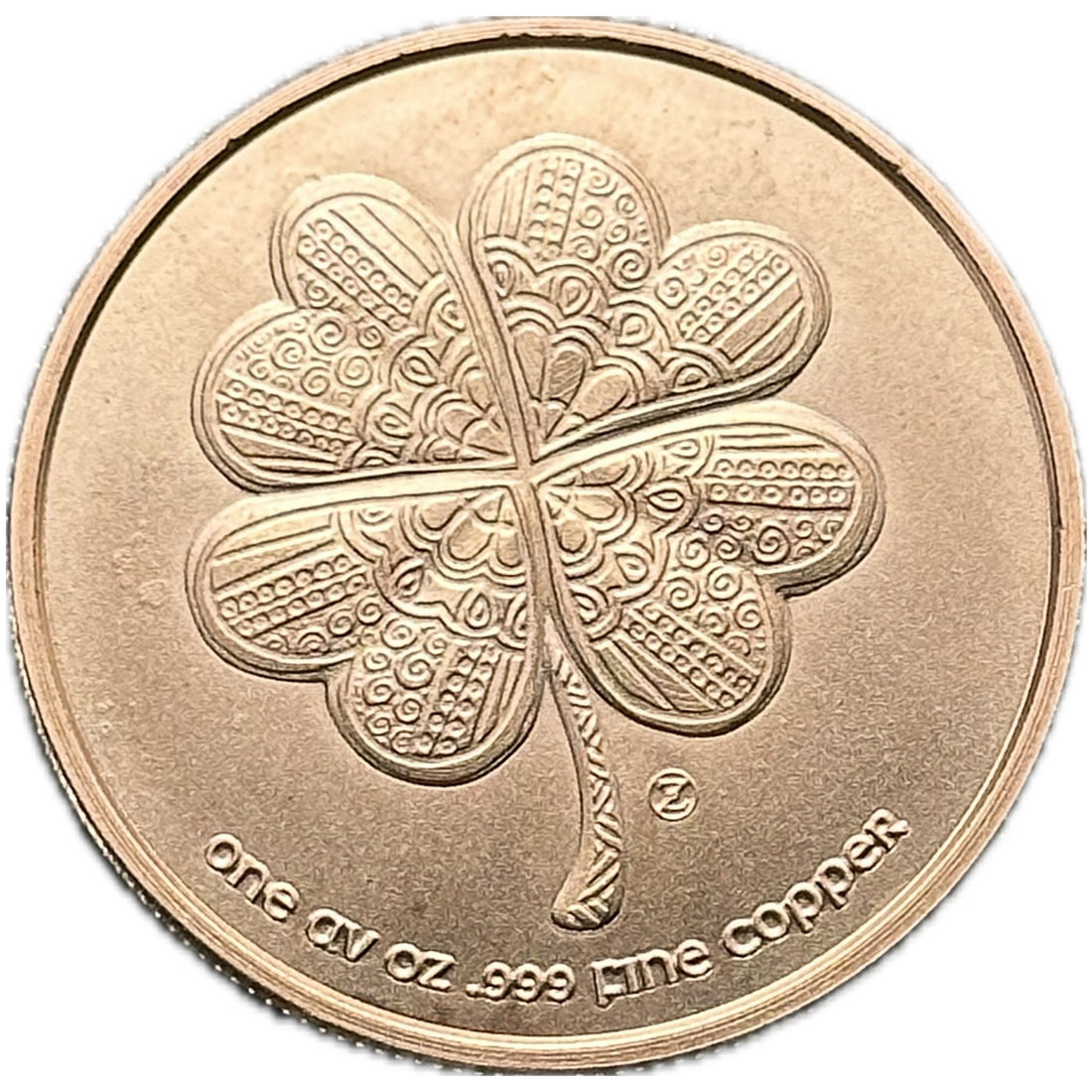 1 oz LUCK OF THE IRISH Copper Round - OZ Mint - OZB