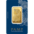 1 oz PAMP Fortuna Gold Bar - OZB
