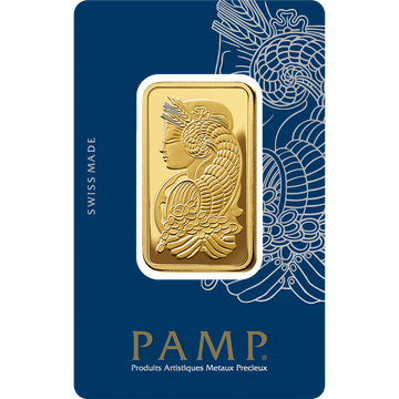1 oz PAMP Fortuna Gold Bar - OZB