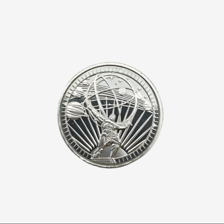 1/2 oz Silver ATLAS Round (OZ Mint)