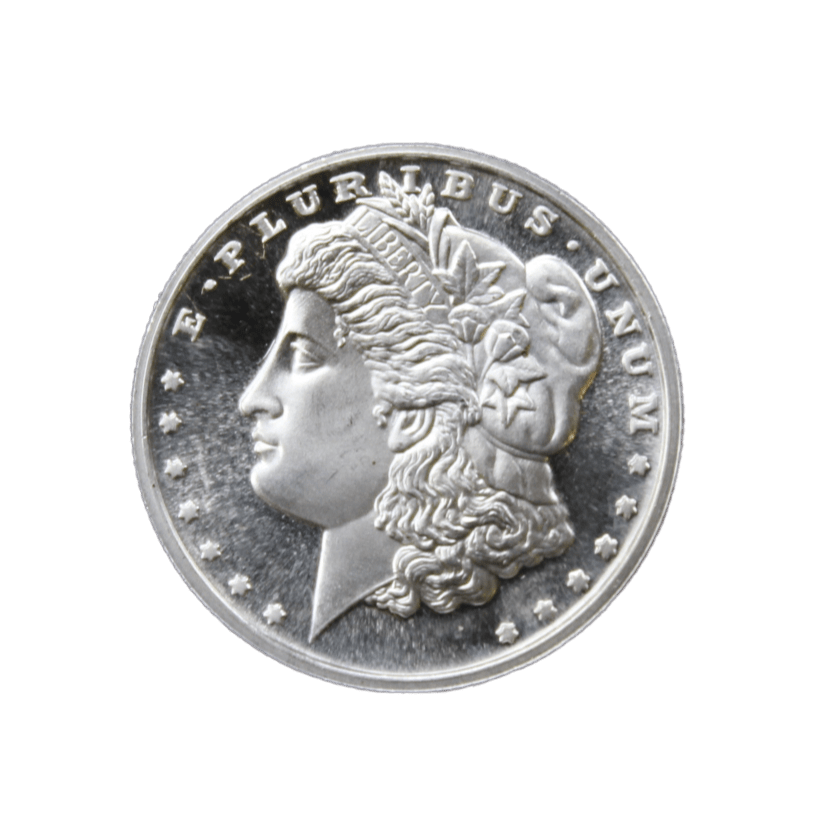 1/2 oz MORGAN Silver Round - OZ Mint - OZB