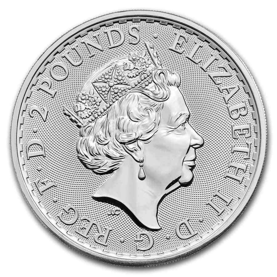 1oz BRITANNIA Silver Coin (Random Year) - OZB