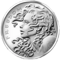 2013 - Freedom Silver Bullet Silver Shield 1oz Silver Coin - OZB