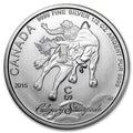 2015 Canada Calgary Stampede 1/2 oz Silver Coin - OZB
