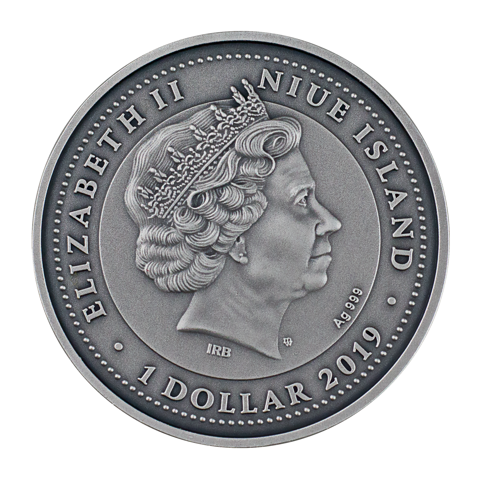 2019 Niue SAGITTARIUS - ZODIAC SIGNS 1 oz Silver Coin - OZB