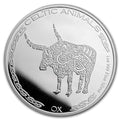 2020 Ox - Celtic Animals Series 1oz Silver Coin - OZB