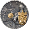 2021 Cook Island STEAMPUNK JETPACK  3 oz Silver Coin MS 70 - OZB
