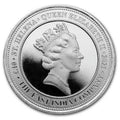 2021 ST. HELENA Spade Guinea 1/10 oz Silver Coin - OZB