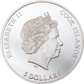 2022 Cook Island ABA PANU METEORITE 1 oz Silver Coin - OZB