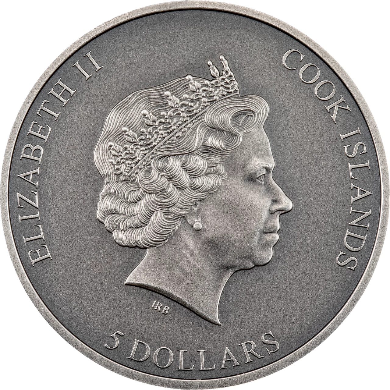 2022 Cook Island SECRET HEART 1 oz Silver Coin - OZB