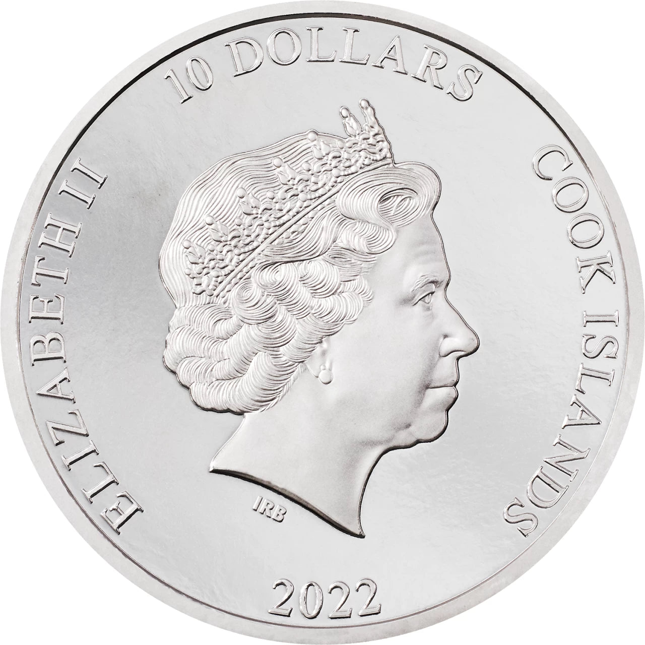 2022 Cook Island THE ROCK - SILVERLAND 2 oz Silver Coin - OZB