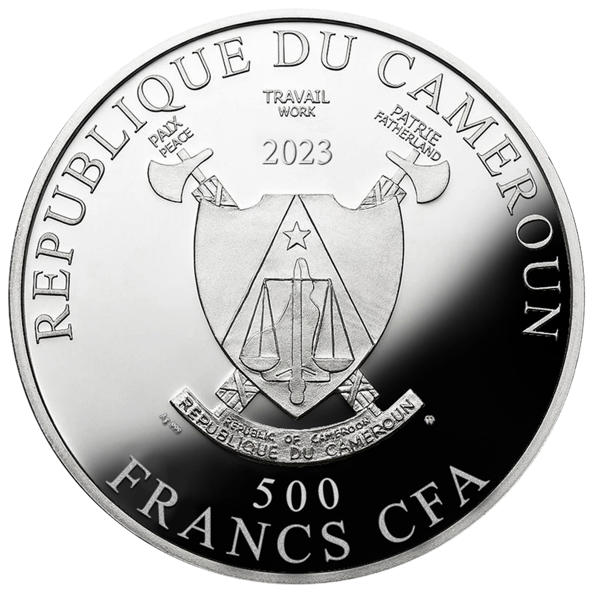 2022 Cameroon INFLATION 17.5 g Silver Coin PF 69 - OZB