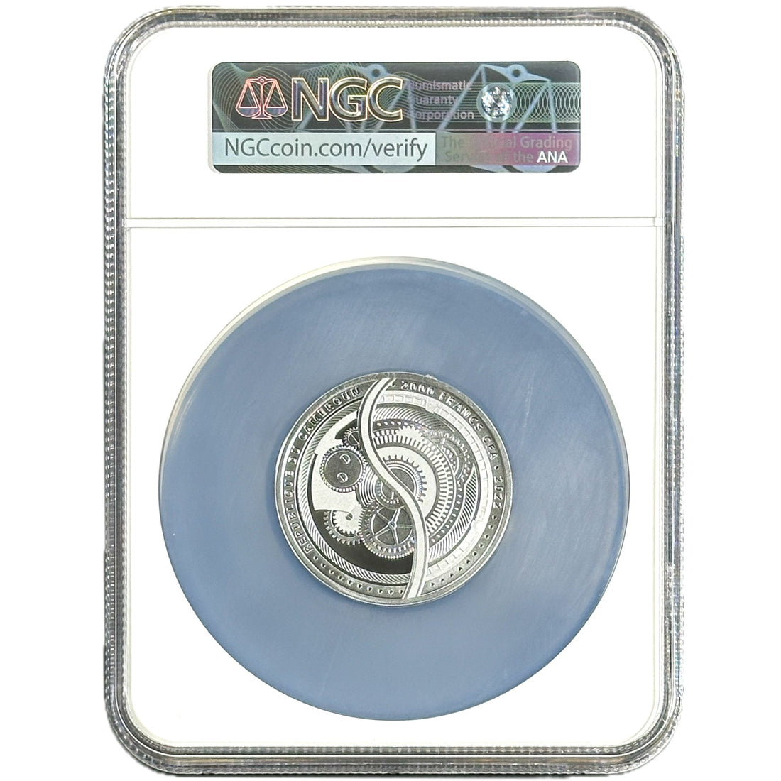 2022 Cameroon WHEELS OF TIME 2 oz Silver Coin PF 70 - OZB