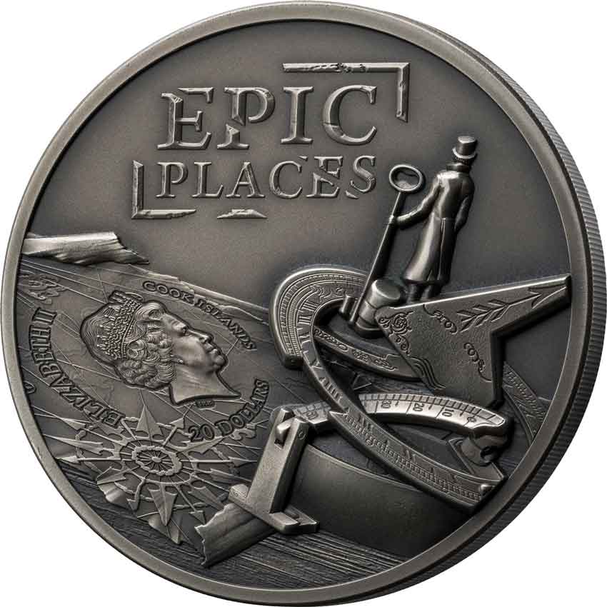 El Dorado - Epic Places 3oz MS70 Silver Coin 2022 CI - OZB
