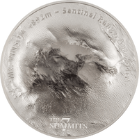 2022 Cook Island MOUNT VINSON - THE 7 SUMMITS 5 oz Silver Coin - Oz Bullion