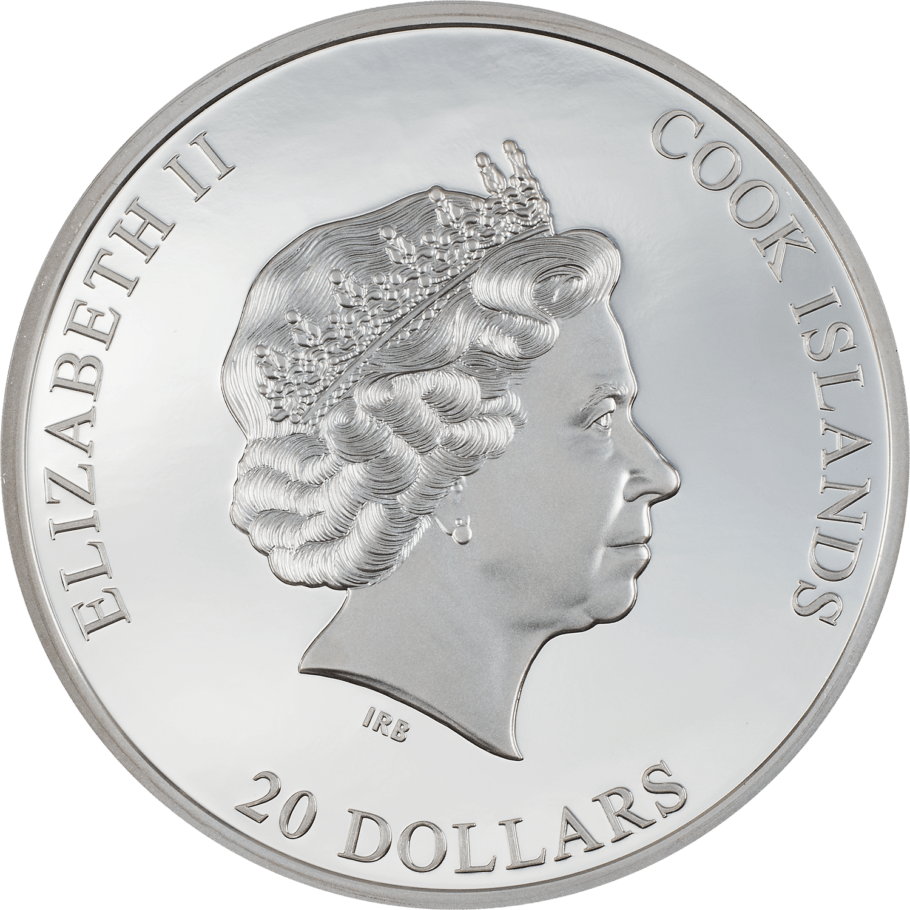 2022 Cook Island SILVER BURST 3 oz Silver Coin - Oz Bullion