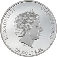 2022 Cook Island SILVER BURST 3 oz Silver Coin - Oz Bullion