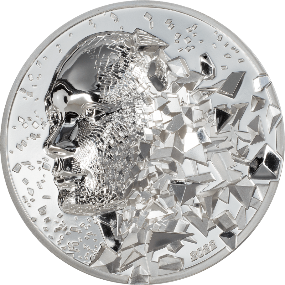 2022 Cook Island SILVER BURST 3 oz Silver Coin - Oz Bullion