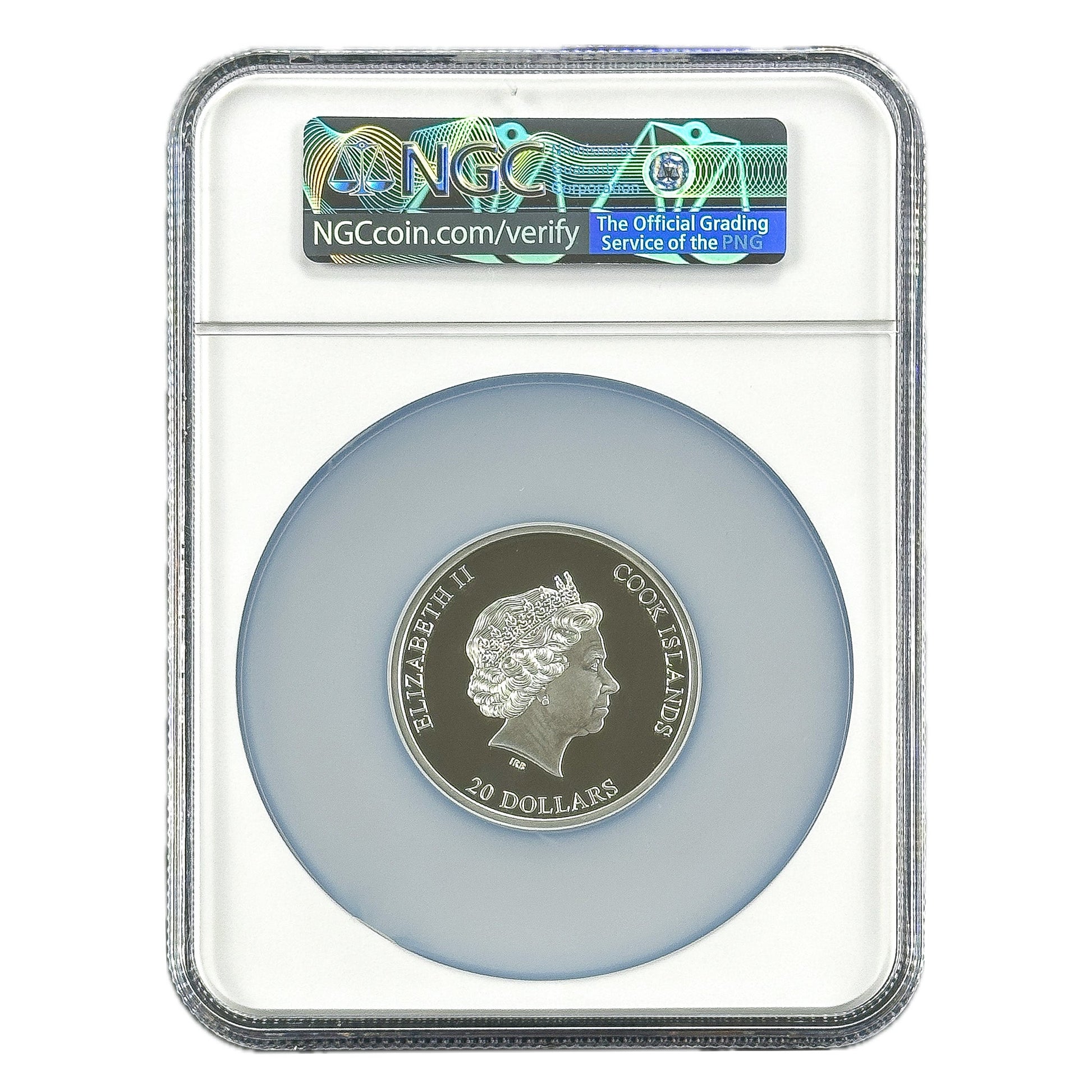 2022 Cook Island SILVER BURST 3 oz Silver Coin PF 70 - Oz Bullion