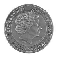 2022 Niue CHINESE CALENDAR 2 oz Silver Coin MS 70 - Oz Bullion