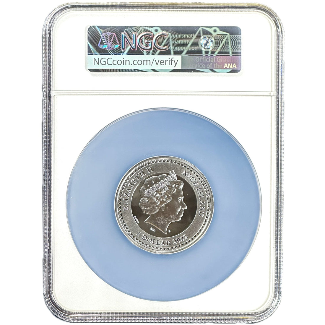 2022 Niue HELIOS 1 oz Silver Coin PF 70 - OZB
