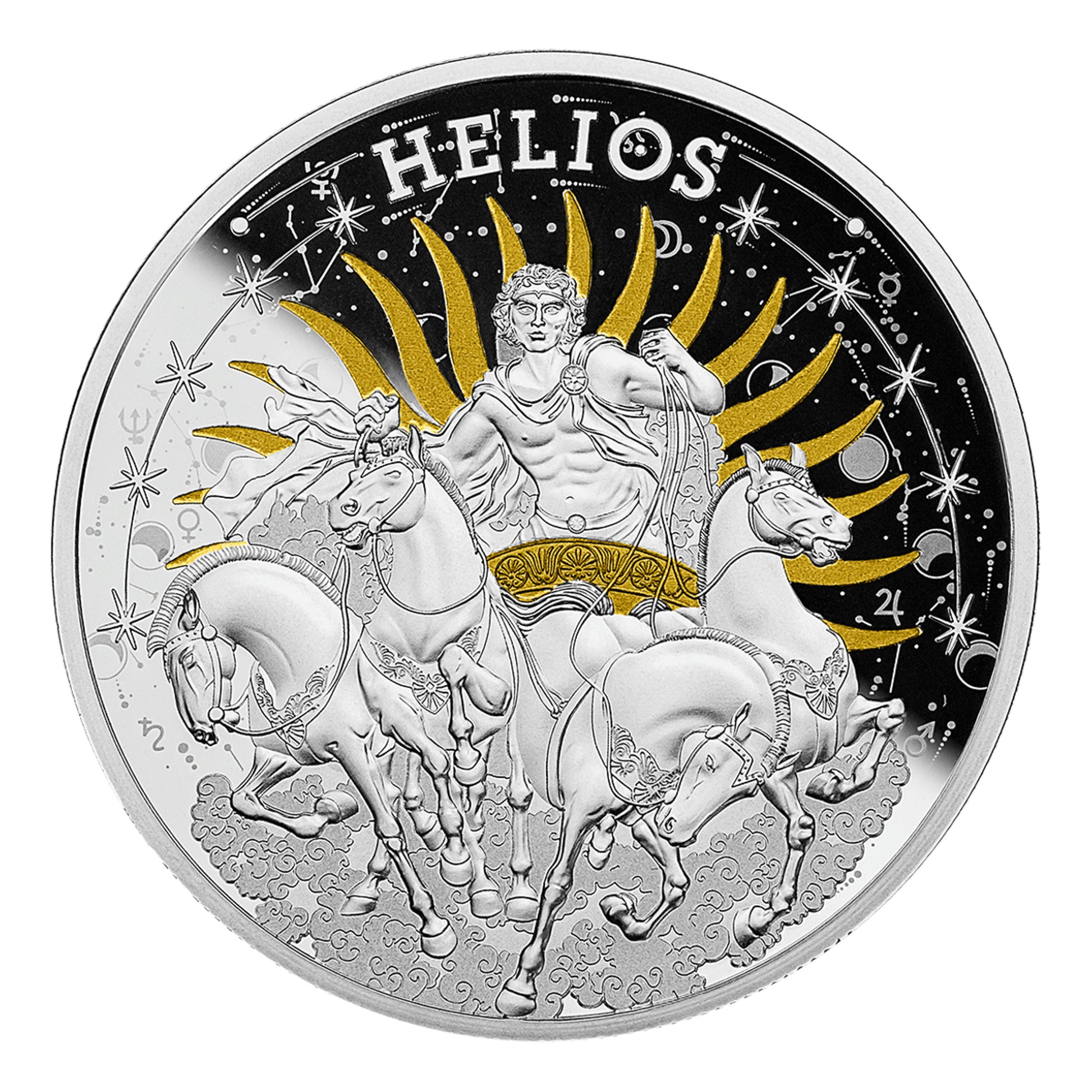 2022 Niue HELIOS 1 oz Silver Coin - OZB