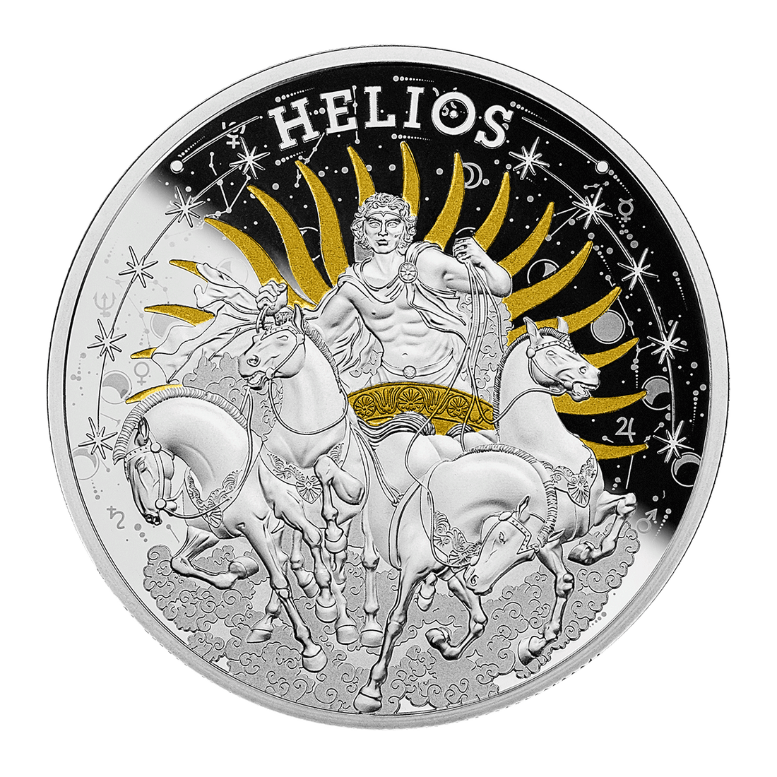2022 Niue HELIOS 1 oz Silver Coin - OZB