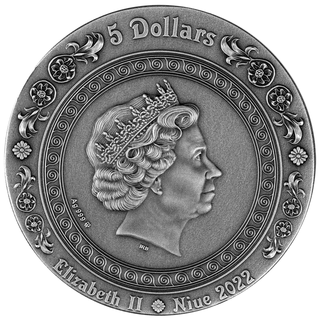 2022 Niue HERA & JUNO 2 oz Silver Coin