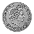 2022 Niue KITSUNE 2 oz Silver Coin - OZB