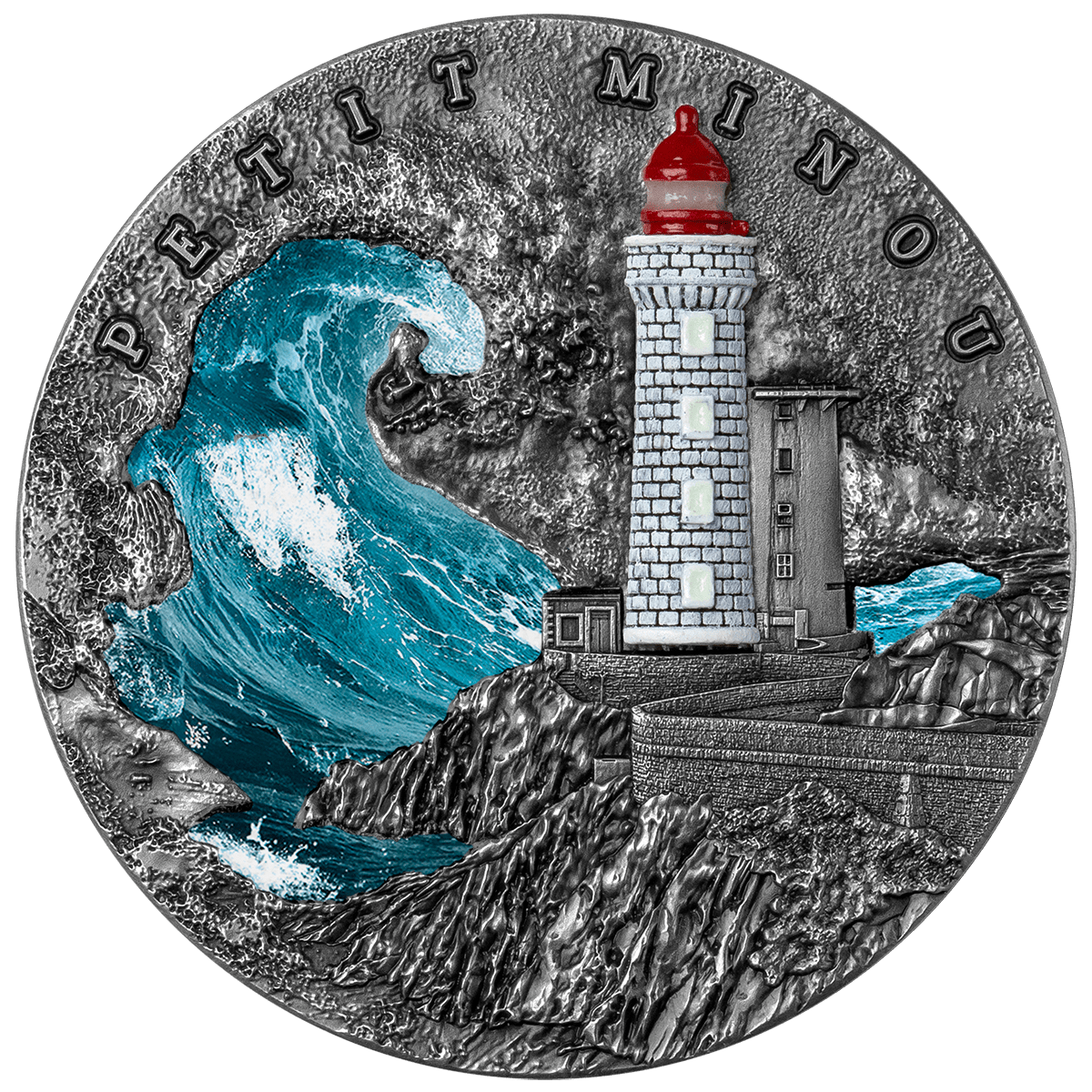 2022 Niue PETIT MINOU LIGHTHOUSE 2 oz Silver Coin - Oz Bullion