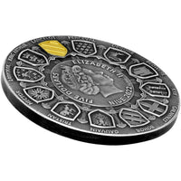 2022 Niue Sir Lancelot - Camelot 2 oz Silver Coin - OZB