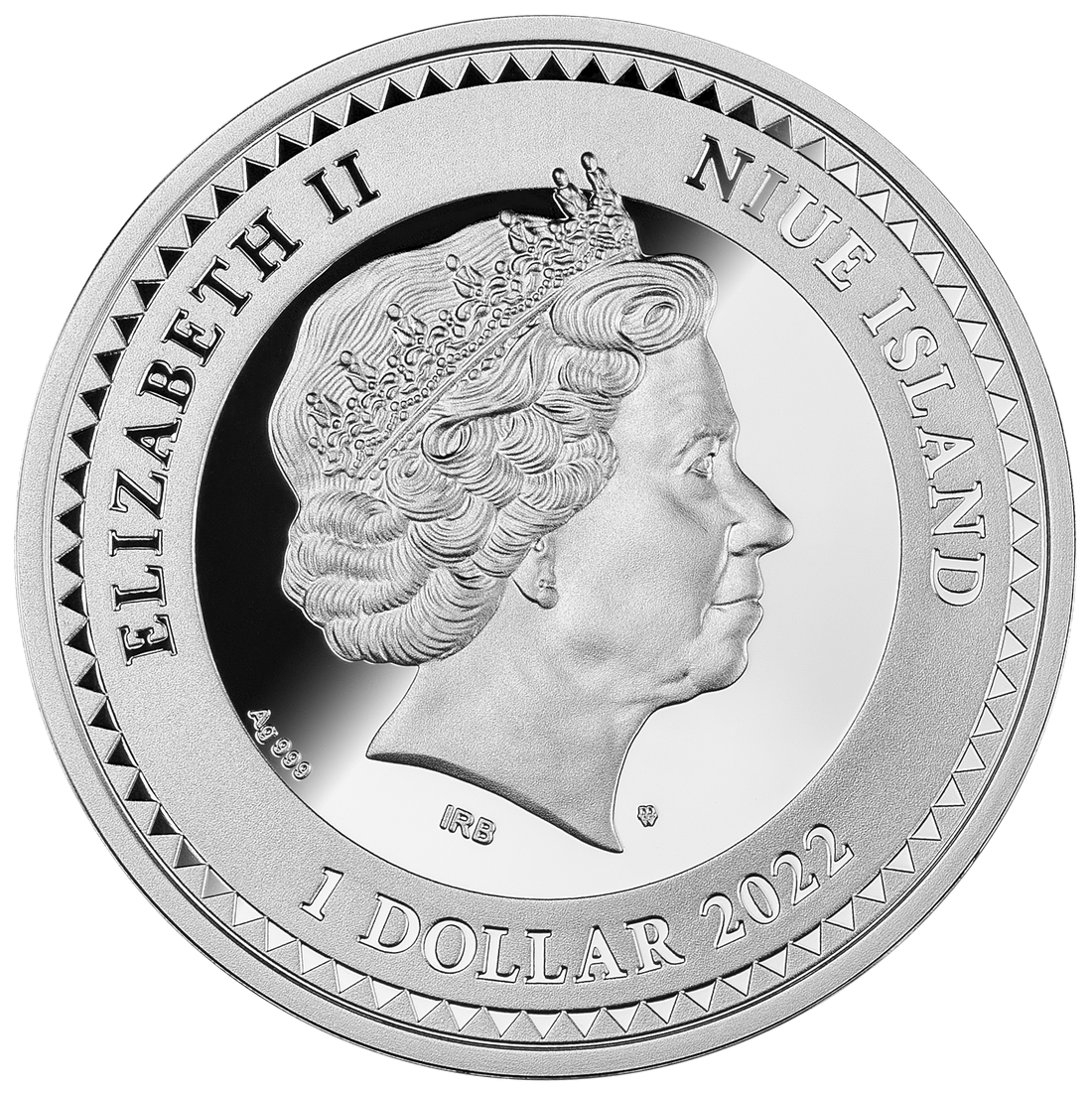2022 Niue THE EYE OF HORUS 1 oz Silver Coin